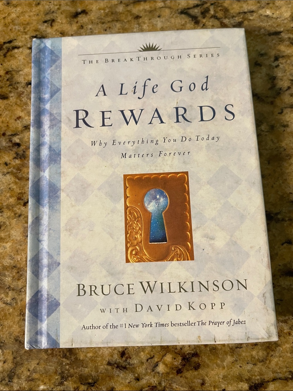 Chronicle Books Light Blue & Gold Hardcover Inspirational Book
